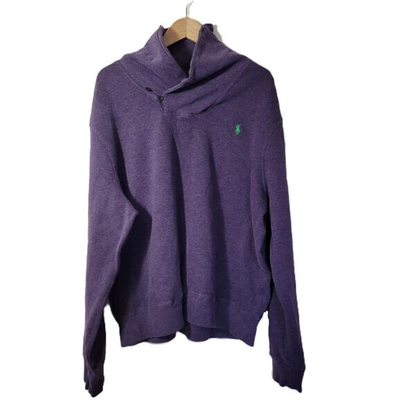 Polo Ralph Lauren Pullover Shawl Collar Sweater‎ Men's Size XXL/TTG - Picture 3 of 13